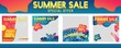 © KodokStd - Vector Summer Flash Sale Social Media Design Template - Modern Social Media Templates suitable for advertisement
