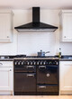 Kitchen oven range cooker and hood, UK