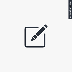 Poster - Edit, premium quality flat icon