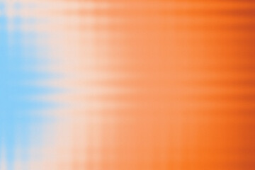 Wall Mural - Blue, orange natural Grainy Gradient overlay. Retro 70s wavy Background. Abstract Vibrant Texture Wallpaper.