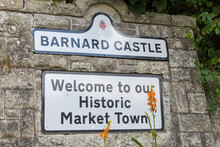 Barnard Castle Sign