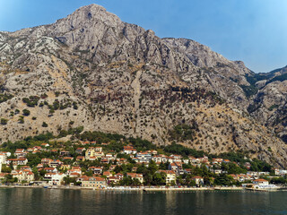 Wall Mural - Sea departure from Kotor, Montenegro