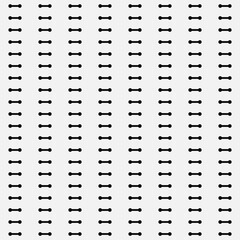 Poster - Horizontal sticks. Vector simple and minimal pattern. Black sticks.