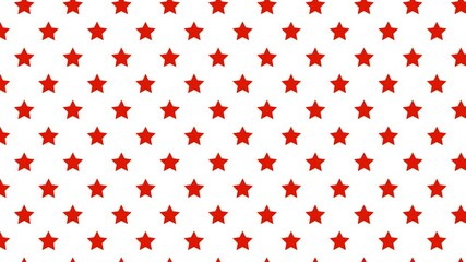 Fototapete - red star Minimal Motion art seamless pattern 4k motion design animation Abstract background Loopable sequence