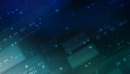 binary code background, digital abstract technology background, big data digital binary code, intern