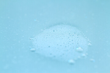 Wall Mural - macro of oil on water surface