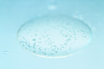 Wall Mural - macro of oil on water surface