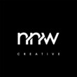 NNW Letter Initial Logo Design Template Vector Illustration