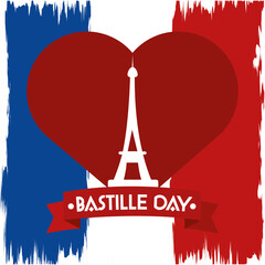 Poster - bastille day banner