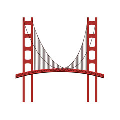 Wall Mural - bridge structure architecture