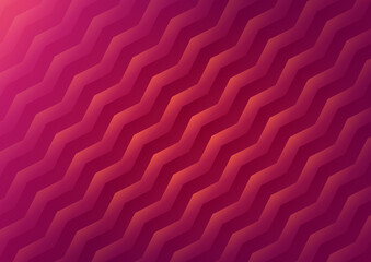 Poster - red wave 3d wall background. template background for product or advertising.