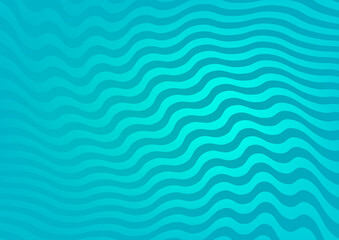 Poster - green wave background. template background for product or advertising.