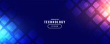 Blue Technology Digital Banner Design