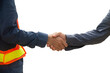 © Suriyo - Close up hands shake business agreement success concept , Shake hand or Hand shake collection