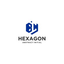Bc Hexagon Logo Design 