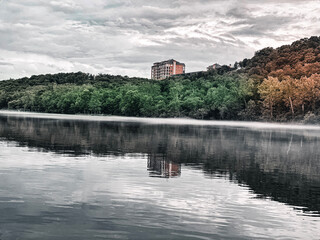 castle on the lake