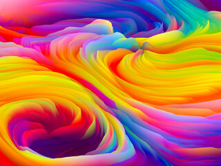 Swirling Colors Wallpaper