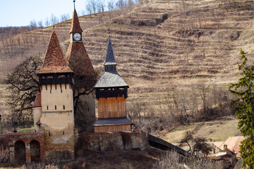 Canvas Print - Kirchenburg von Birthälm