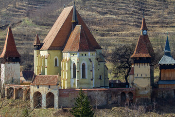 Canvas Print - Kirchenburg von Birthälm