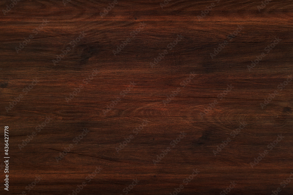 Brown wooden background. Wood dark abstract texture. - obrazy, fototapety, plakaty 