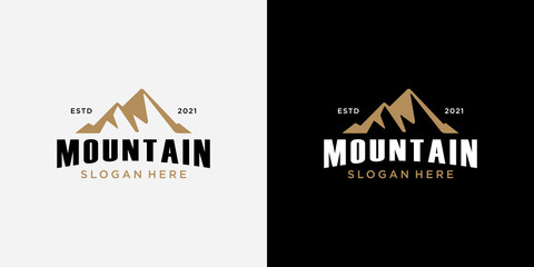 mountain logo vector design template