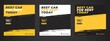 © Logo Tampan - Car rental promotion social media post banner template