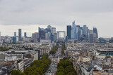 Fototapeta Paryż - Paris, Skyline, Financial center