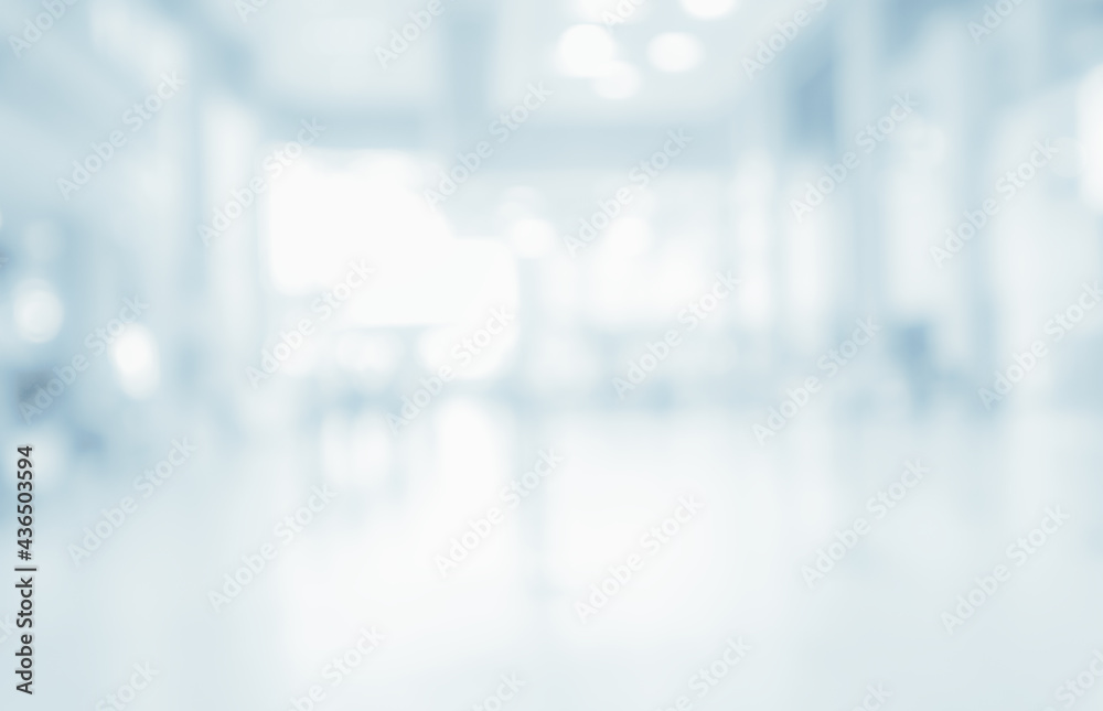 blur abstract background from office , MODERN LIGHT SPACIOUS BUSINESS Room. - obrazy, fototapety, plakaty 