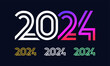 Year 2023 - Can Use For Immediately. Perfect For Website, Social Media, Commercial And Others. Vector. 