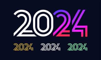 Year 2023 - Can Use For Immediately. Perfect For Website, Social Media, Commercial And Others. Vector. 