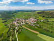 Das Dorf Stetten im Hegau