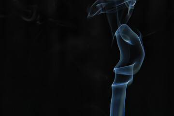 texture smoke black background, bract air waves fog