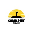 illustration of a periscope of a submarine, good for any business who related with marine.