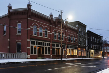 Wall Mural - Oswego Street in Baldwinsville