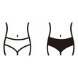 © ZAHDA_08 - women waist set icon vector illustration sign