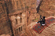 The Imposing Monastery In Petra, Jordan