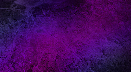 abstract gradient dark blue to pink cement stone texture background. abstract purple and blue gradient marble texture for decoration ,template (focus at center of image).