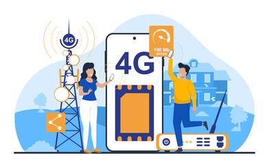 Poster - Modern technology in transferring cellular data.