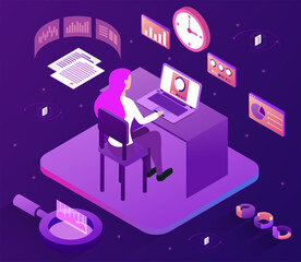 Poster - future of big data analysis, financial forecasting