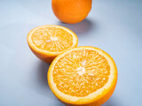 Fototapeta Kuchnia - Close up of fresh orange