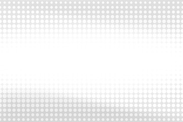 Aufkleber - halftone wave white and grey abstract background  use for illustration business design and technology
