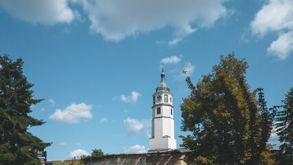 Wall Mural - Clock tower of Belgrade Fortress in Belgrade, Serbia