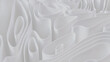 © RocknRoller Studios - White 3D Ribbons arranged to create a Light abstract background. 3D Render.