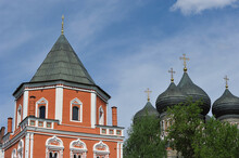 View On The Cathedral Of The Intercession And The Bridge Tower