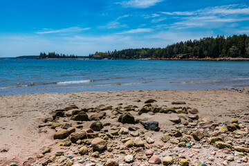 Wall Mural - Seal Harbor in Acadia National Park