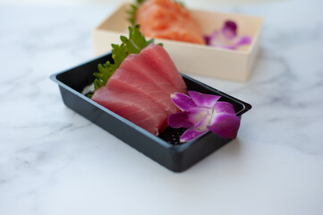 Canvas Print - Tuna sashimi
