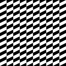 Diagonal Race Patern. Vector 10x10 Diagonal Pattern. Black And White Race Flag Diagonal Rectangles.