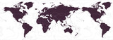 Fototapeta Londyn - A world map with a global landscape.