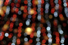Abstract Bokeh Blur  Red White  Texture Background