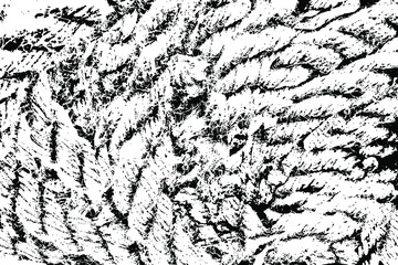 Fototapete - Grunge texture of the image of a large rough rope, a rope made of hemp. The texture of a rough old rope. Background with noise, dirt, and graininess. Vector illustration. Overlay Template.